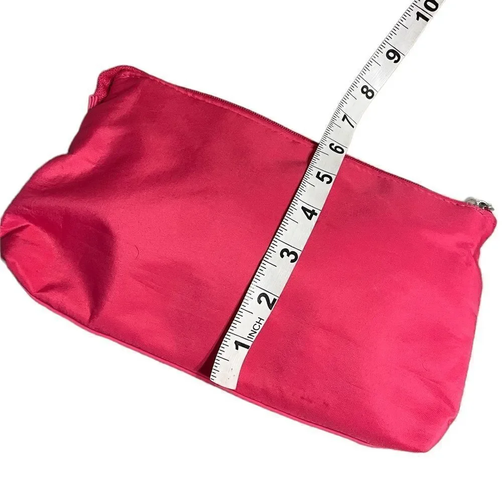 Pink Lancôme Cosmetics Bag